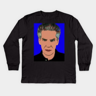 David Cronenberg Kids Long Sleeve T-Shirt